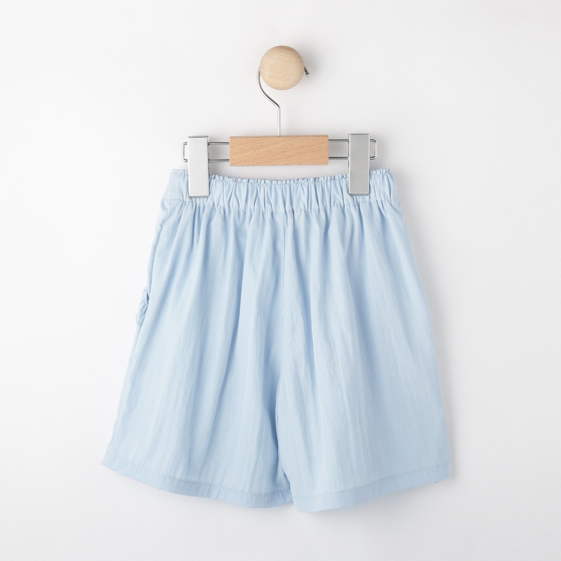 SHOO･LA･RUE「【100-150cm/ひんやり/水陸両用】ポケットフリルキュロット」|キュロット|