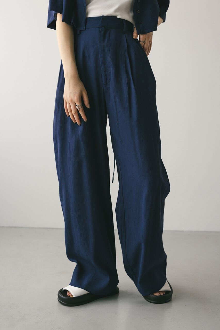 STYLEMIXER「ワッシャーツータックパンツ」|その他|NVY
