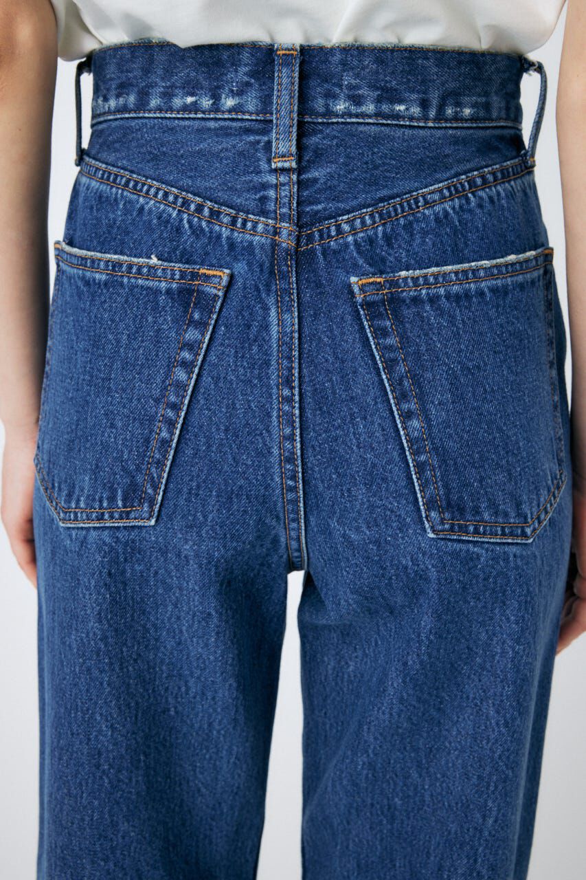MOUSSY「HIGH WAIST STRAIGHT」|デニム|