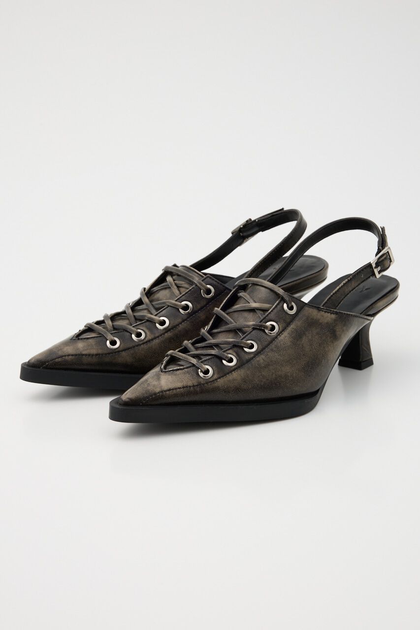 SLY「LACE UP ミュール」|サンダル|
