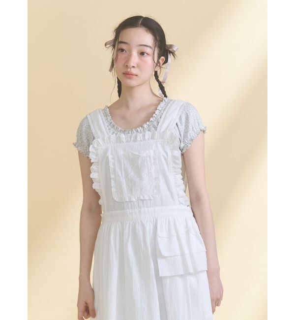 merry jenny「petit flower pure neck tee」|Tシャツ・カットソー|