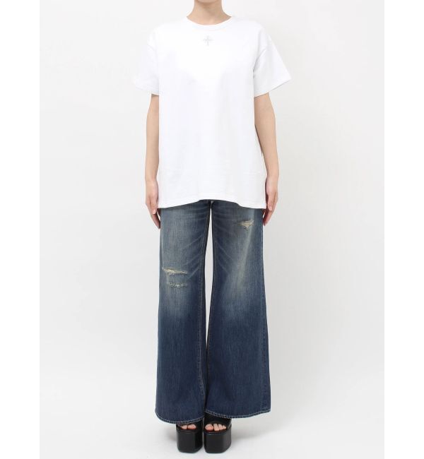 GYDA「sacred edge cross emboss BIG Tシャツ」|Tシャツ・カットソー|