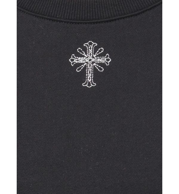 GYDA「sacred edge cross emboss BIG Tシャツ」|Tシャツ・カットソー|