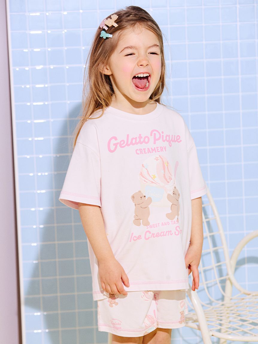 GELATO PIQUE KIDS & BABY「【KIDS】【接触冷感】アイスクリームベア柄ショートパンツ」|その他|