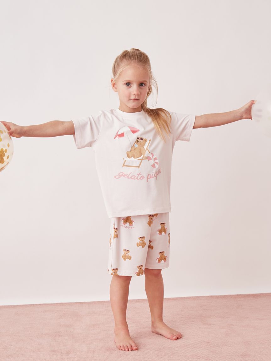 GELATO PIQUE KIDS & BABY「【KIDS】【接触冷感】サマーベア柄ショートパンツ」|その他|