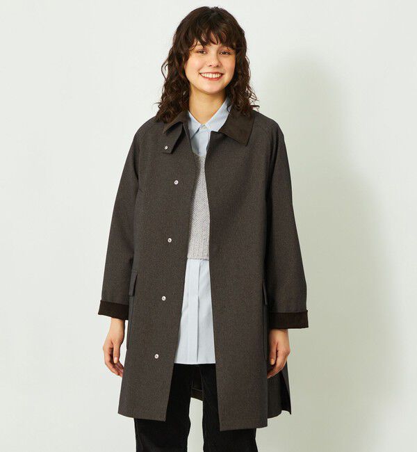 MACKINTOSH PHILOSOPHY「GREY LABEL 【SOMERFORD(サマーフォード)】」|ステンカラーコート|ブラウン