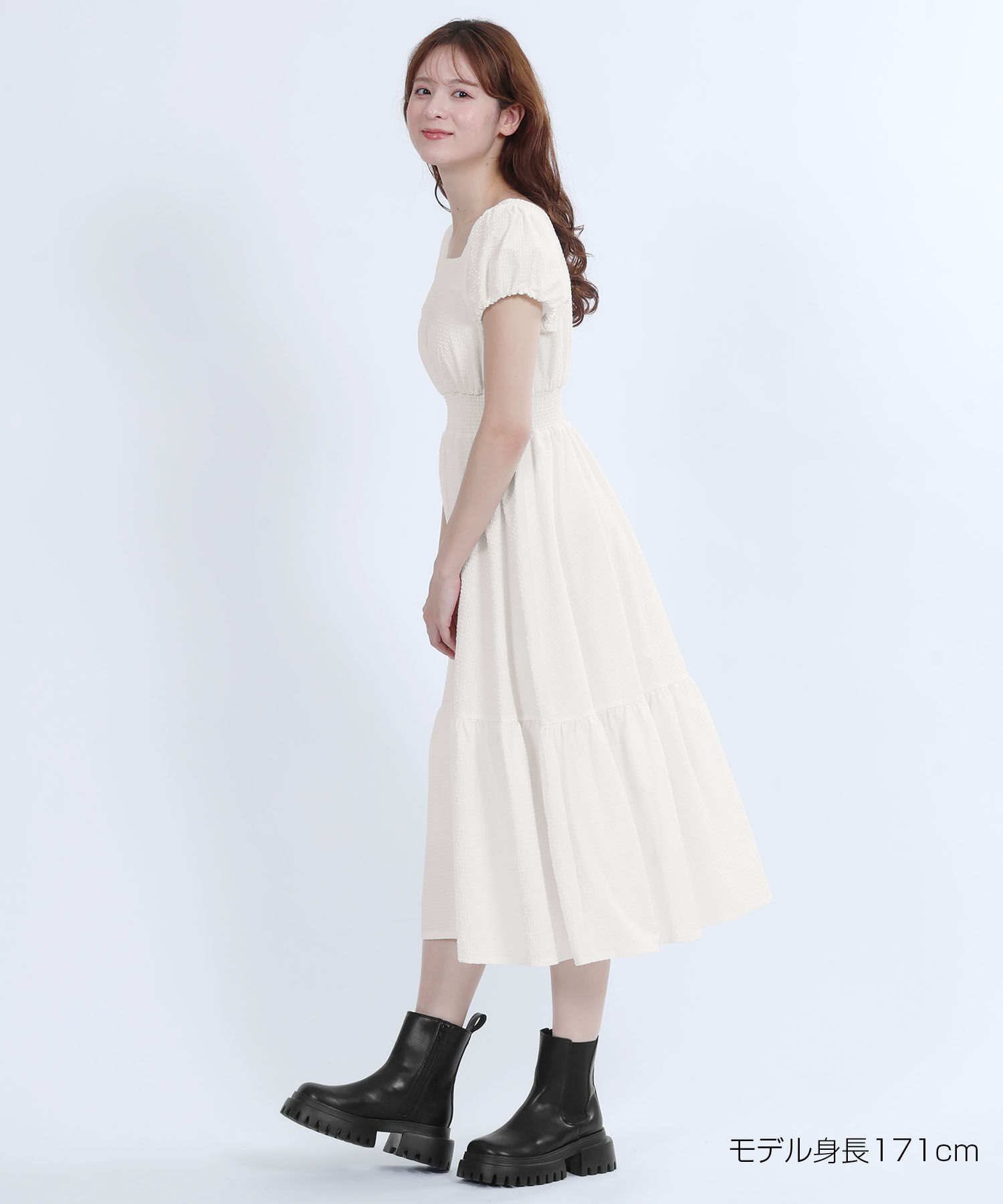 MARY QUANT「ウエストシャーリング ワンピース」|ワンピース|