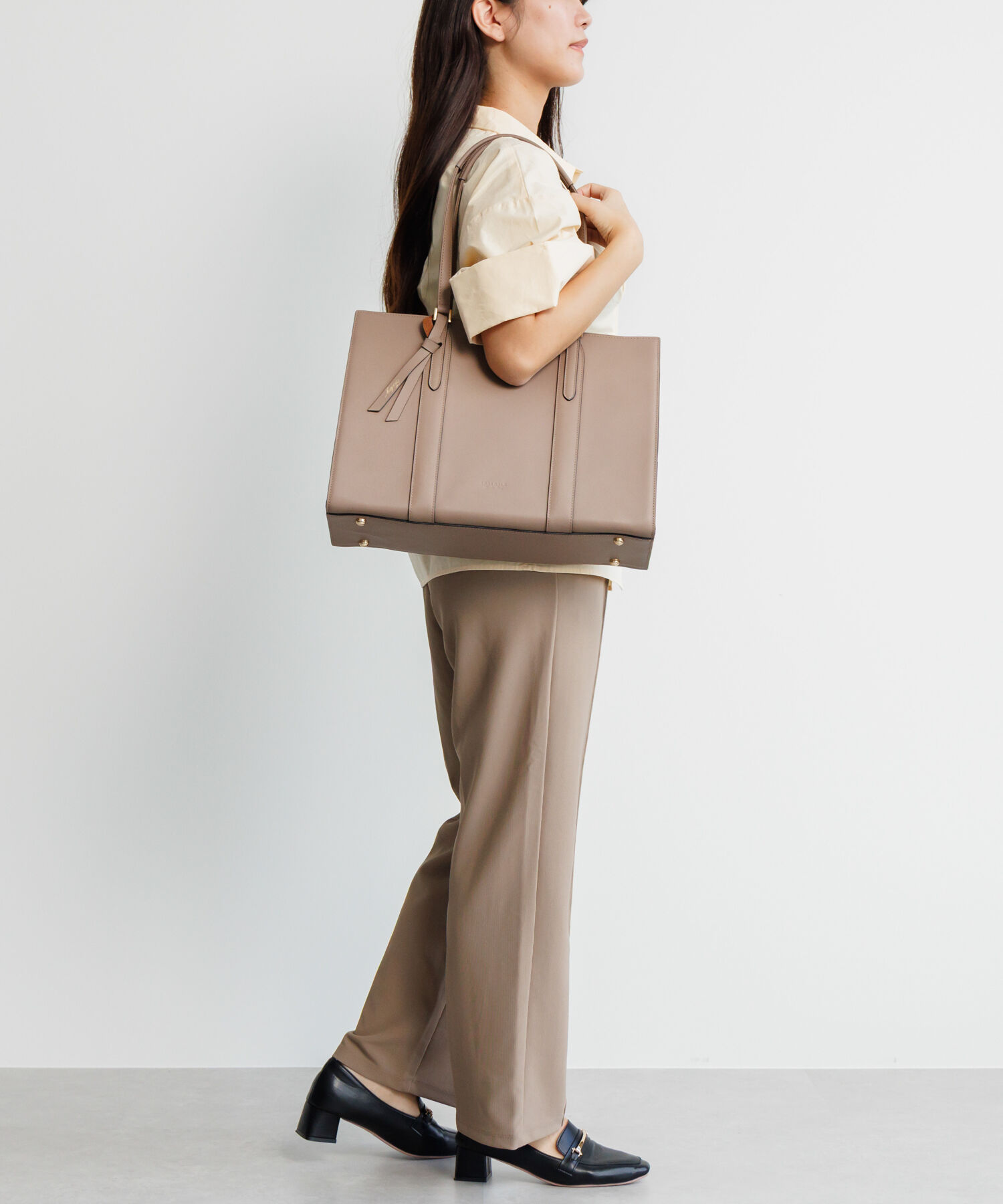Jewelna Rose「Jewelna Rose フィンリー レザートート A4/13.3インチPC収納 65591」|トートバッグ|