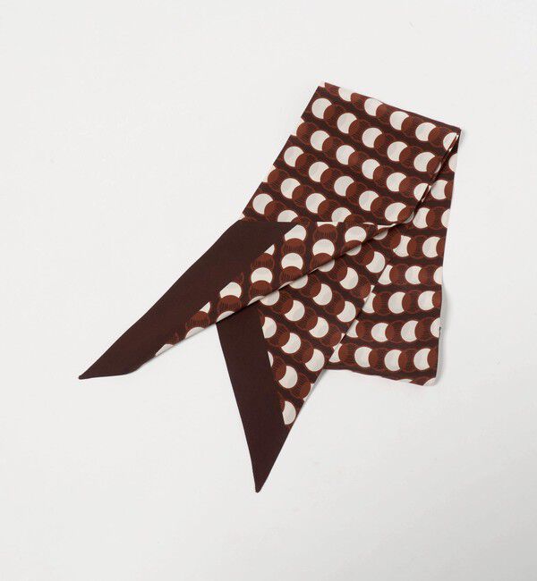 UNITED ARROWS「＜Holliday&Brown＞サークル プリント ストール」|マフラー|DK.BROWN