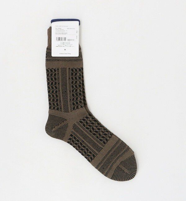 UNITED ARROWS「＜ROTOTO＞デザート スカーフパターン ソックス」|ソックス|