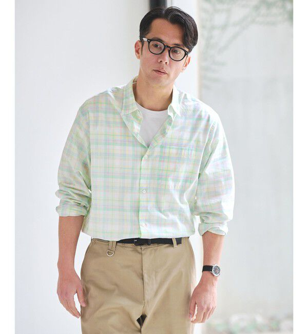 UNITED ARROWS green label relaxing「トーマスメイソン ジャストルーズ シャツ」|シャツ・ブラウス|WHITE