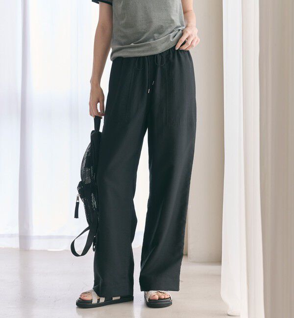 BEAUTY&YOUTH UNITED ARROWS「ツイルパッチポケットイージーパンツ ウォッシャブル」|その他|BLACK