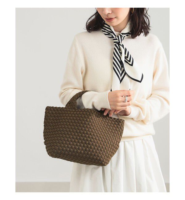 Demi-Luxe BEAMS 「NAGHEDI / イントレチャート トートバッグ S」|トートバッグ|MINK