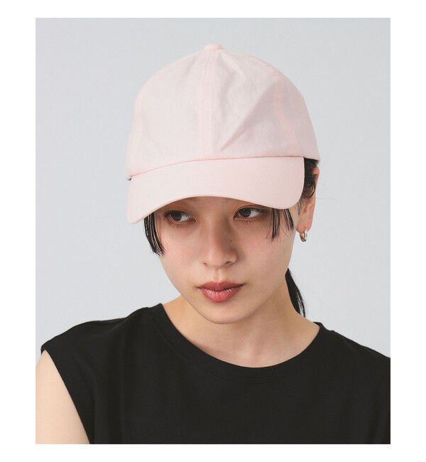 Ray BEAMS 「6パネル リネン キャップ 26SS」|キャップ・キャスケット|LIGHT PINK