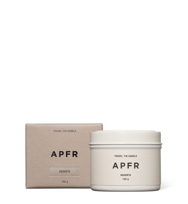 BEAMS「APFR / TRAVEL TIN CANDLE」|キャンドル|AGHARTA