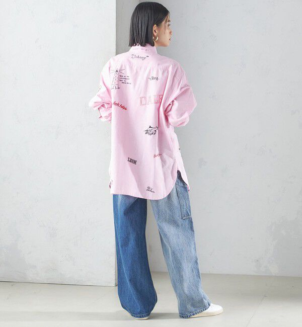 SHIPS for women「【SHIPS別注】WHITE FIELD:デニム ペインター パンツ」|デニム|