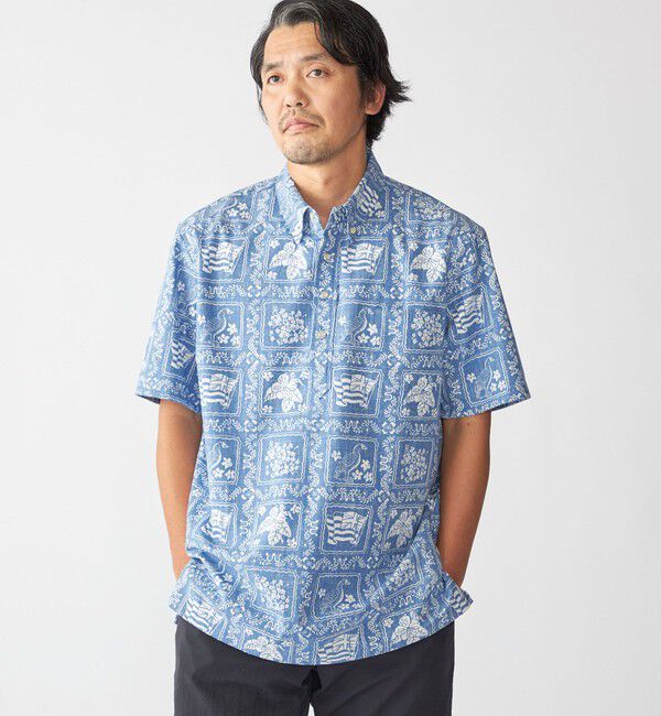 SHIPS「【SHIPS別注】Reyn Spooner: ラハイナ セーラー プルオーバーシャツ」|シャツ・ブラウス|