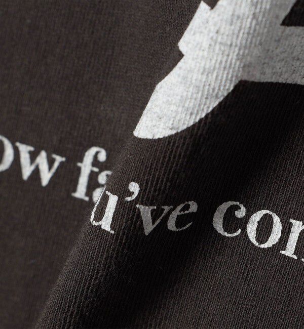 SHIPS for women「《一部追加予約》【SHIPS別注】81BRANCA:ロゴ 5分袖 TEE」|Tシャツ・カットソー|