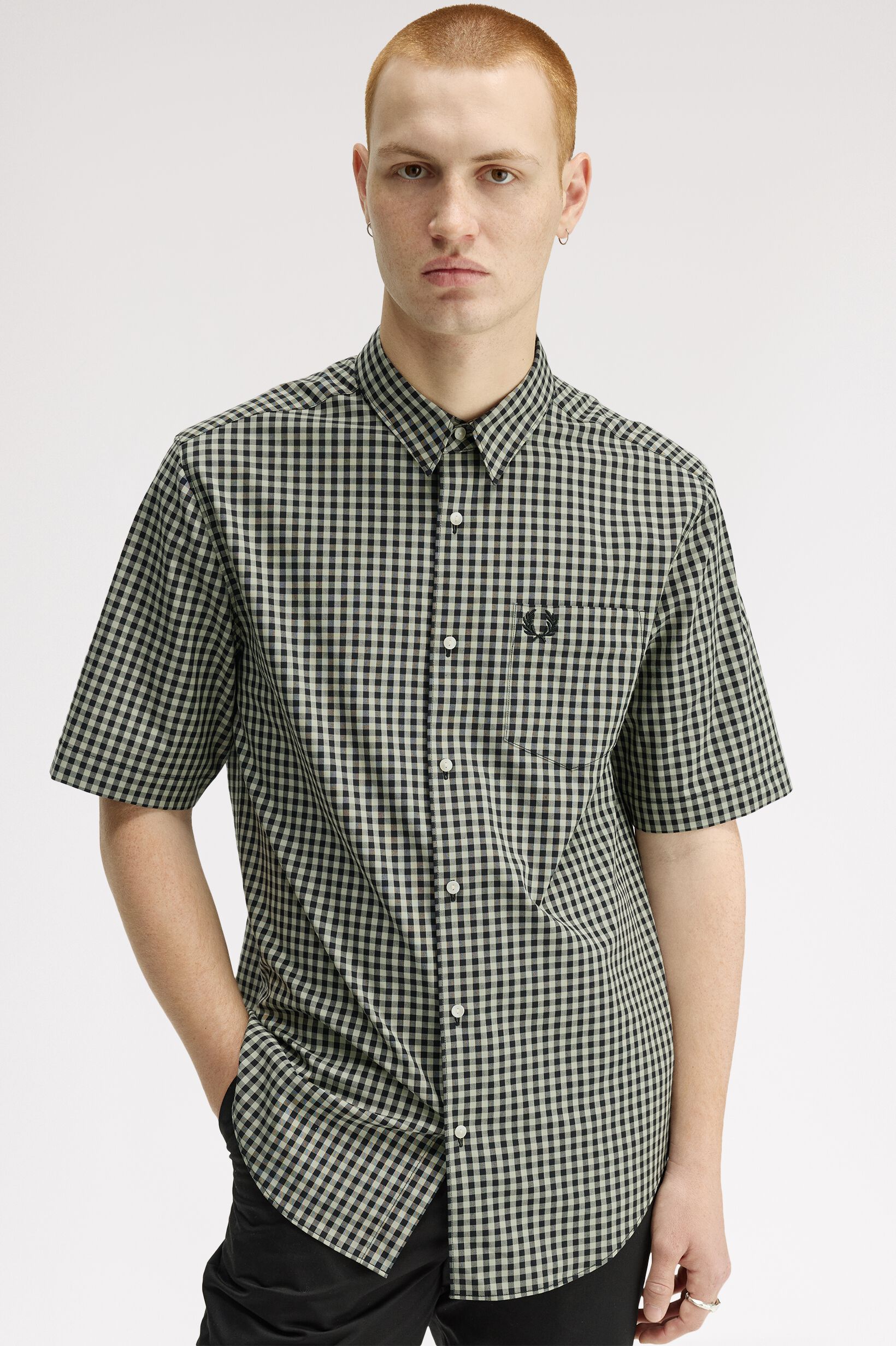 FRED PERRY 「Gingham Short Sleeve Shirt」|シャツ・ブラウス|