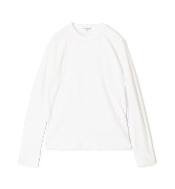 JAMES PERSE「バックパイル スエットプルオーバー MXA3278」|Tシャツ・カットソー|ホワイト