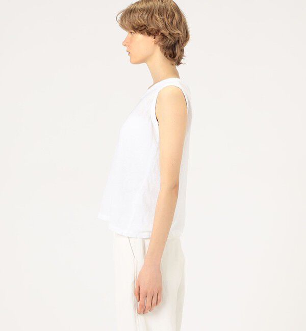 TOMORROWLAND GOODS「【別注】V::room ヘンプピケ タンクトップ」|タンクトップ|