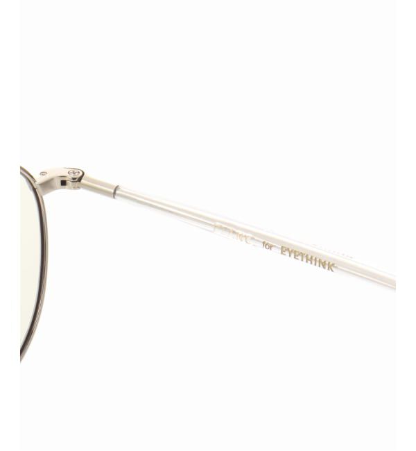EYETHINK「BLANC.. 別注 B0015 SILVER-CLEAR / L.GREY-GRY ex Sunglasses」|メガネ|