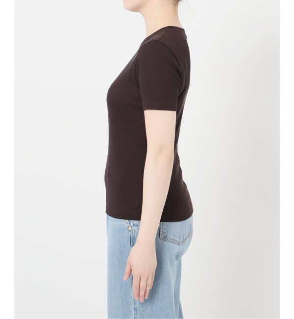 IENA LA BOUCLE「《追加》IENA LA BOUCLE ライトリブハーフスリーブプルオーバー2」|Tシャツ・カットソー|