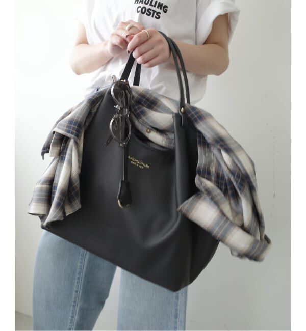 SLOBE IENA「《追加2》ANTONELLO MASI/アントネッロマージ SLOBE別注 レザートートバッグ」|トートバッグ|