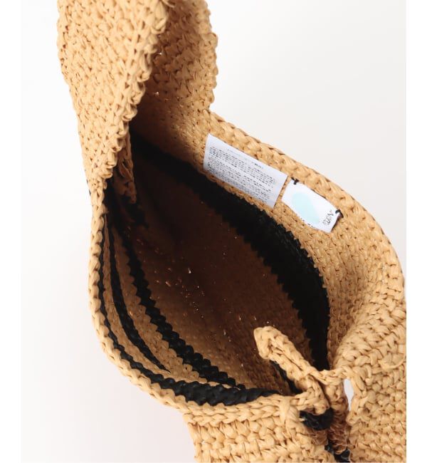 SLOBE IENA「FOLKIN'/フォーキン  ペーパーコードバッグ FVR26710」|かごバッグ|
