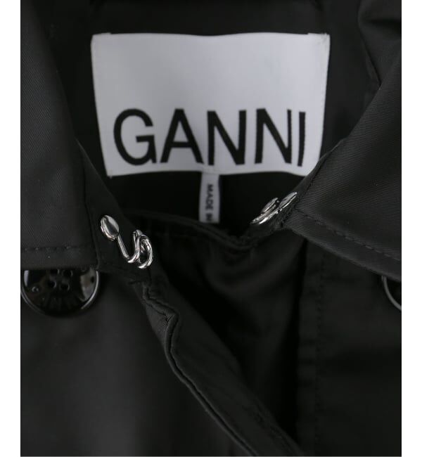 PULP「GANNI / ガニー Duchesse Nylon Trenchcoat」|トレンチコート|