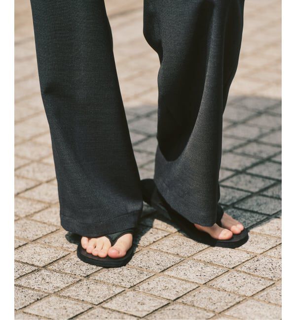 417 EDIFICE「【EVALET / エバレット】メッシュ ワイドパンツ "セットアップ着用可能"」|スラックス|