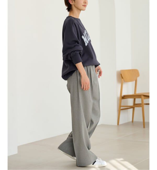 JOURNAL STANDARD relume「《WEB限定追加6》マットウースフレアタックパンツ」|スラックス|