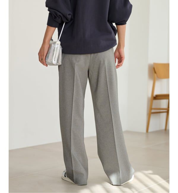 JOURNAL STANDARD relume「《WEB限定追加6》マットウースフレアタックパンツ」|スラックス|
