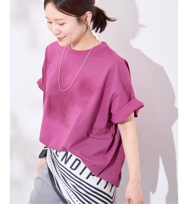 JOURNAL STANDARD「《追加5》タックスウェットTシャツ」|Tシャツ・カットソー|パープル A