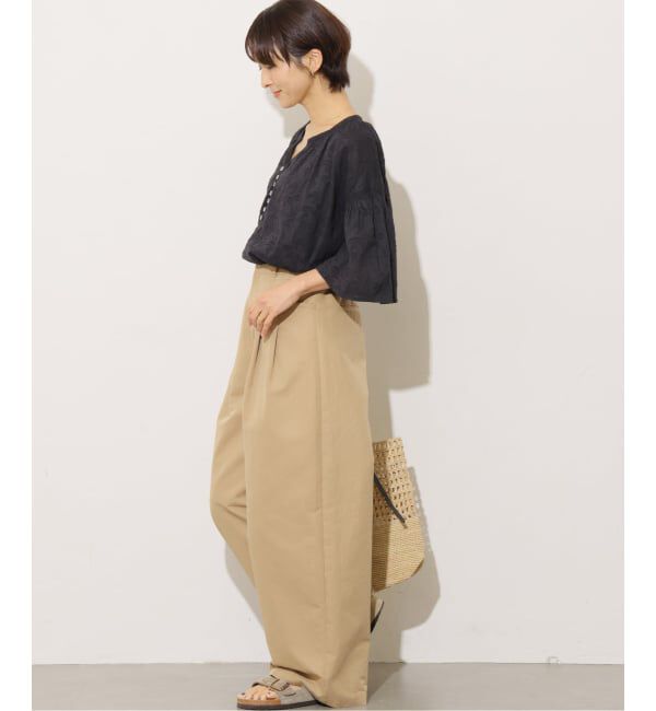 JOURNAL STANDARD relume「《追加3》2タックワイドパンツ」|チノ|