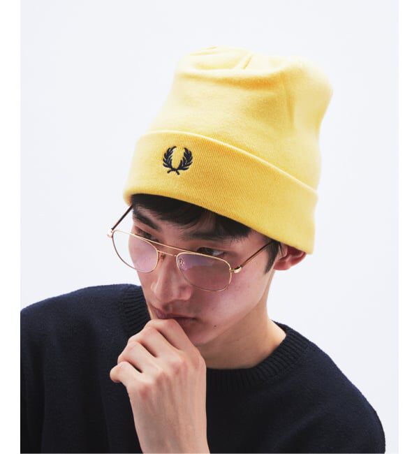 JOURNAL STANDARD「FRED PERRY / フレッドペリー 別注 ビーニー」|ニット帽|