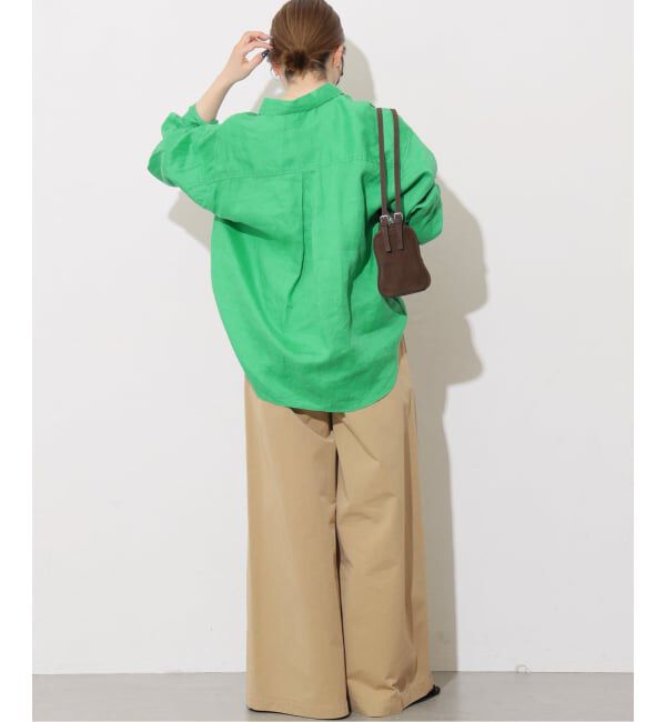 JOURNAL STANDARD relume「コットンナイロンタックワイドロングパンツ」|チノ|