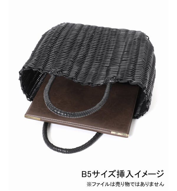JOURNAL STANDARD relume「【Le voyage en panier/ルヴォヤージュアンパニエ 】PVC Bag：かごバッグ」|かごバッグ|