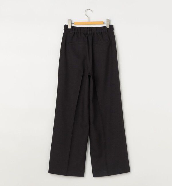 NOLLEY'S sophi「《セットアップ対応》ウォッシャブルドライシャークタックワイドパンツ」|その他|