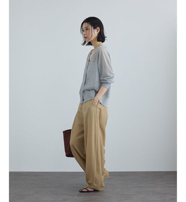 SALON adam et rope'「【WEB限定】ライトドライタックカービィパンツ」|チノ|