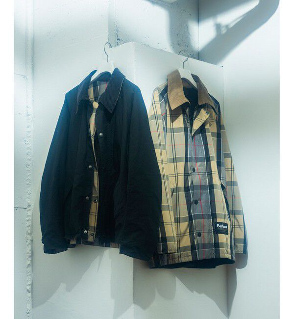 ADAM ET ROPE'「《別注》【Barbour/バブアー】TRANSPORT リバーシブルブルゾン / ブルガリア製」|ブルゾン・スタジャン|
