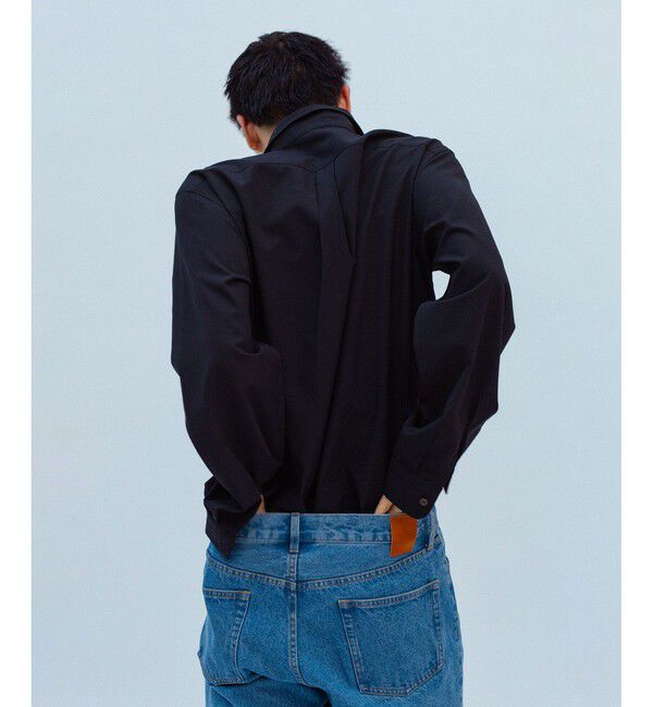 ADAM ET ROPE'「ブリーチ ストレート スラックスデニム / ADAM ET ROPE' JEANS -IMAG-」|デニム|