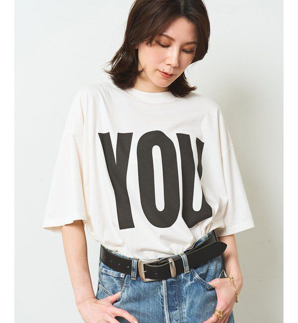  「【KATHARINE HAMNETT】別注YOU Tシャツ」|Tシャツ・カットソー|