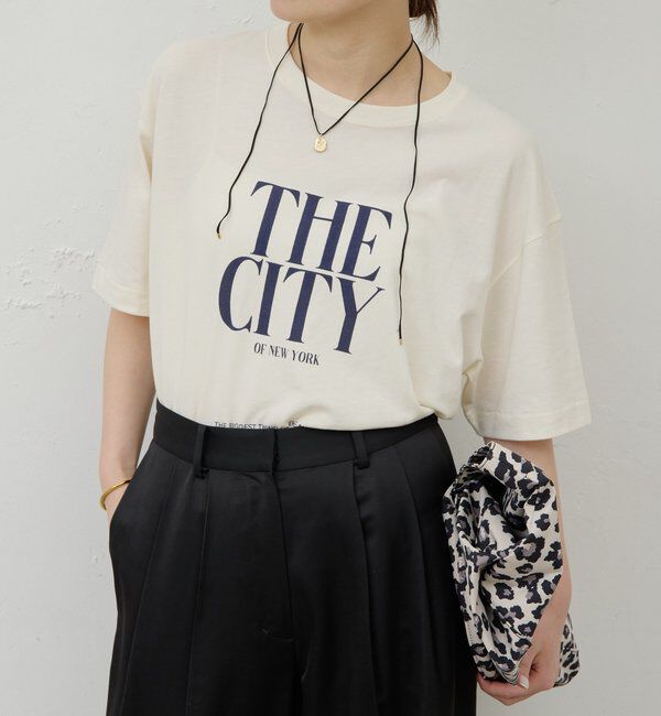  「【GOOD ROCK SPEED】THE CITY ロゴTee／別注」|Tシャツ・カットソー|アイボリー