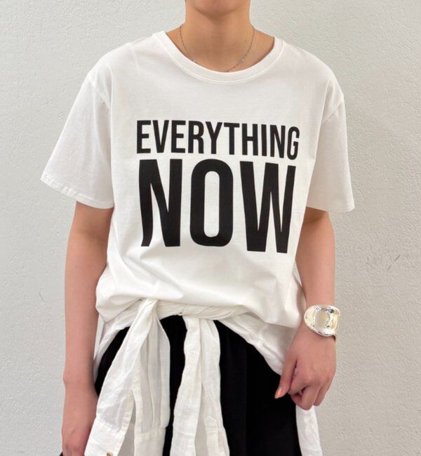  「NOWロゴT」|Tシャツ・カットソー|オフホワイト