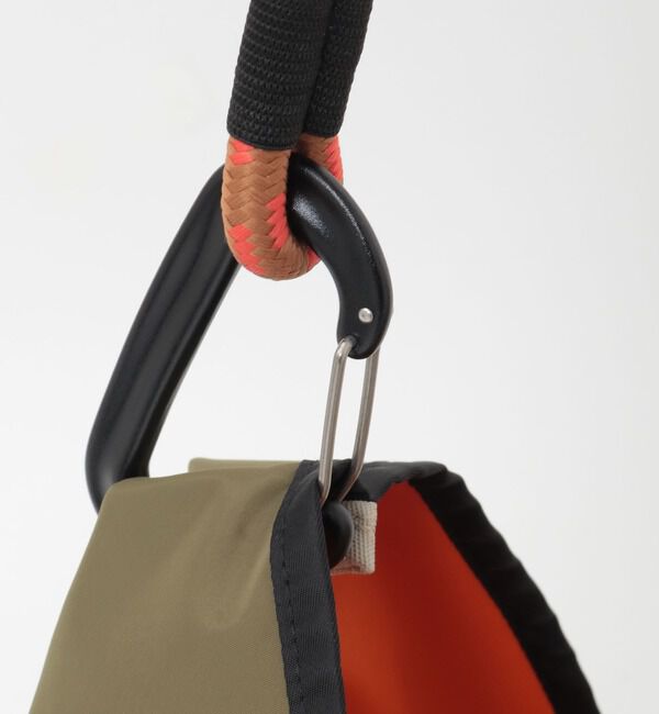 SOFFITTO「《WEB限定》【RISLEY&times;OUTDOOR(リズレイ&times;アウトドア)】トライアングルフリルメッシュBAGミニ 」|ハンドバッグ|