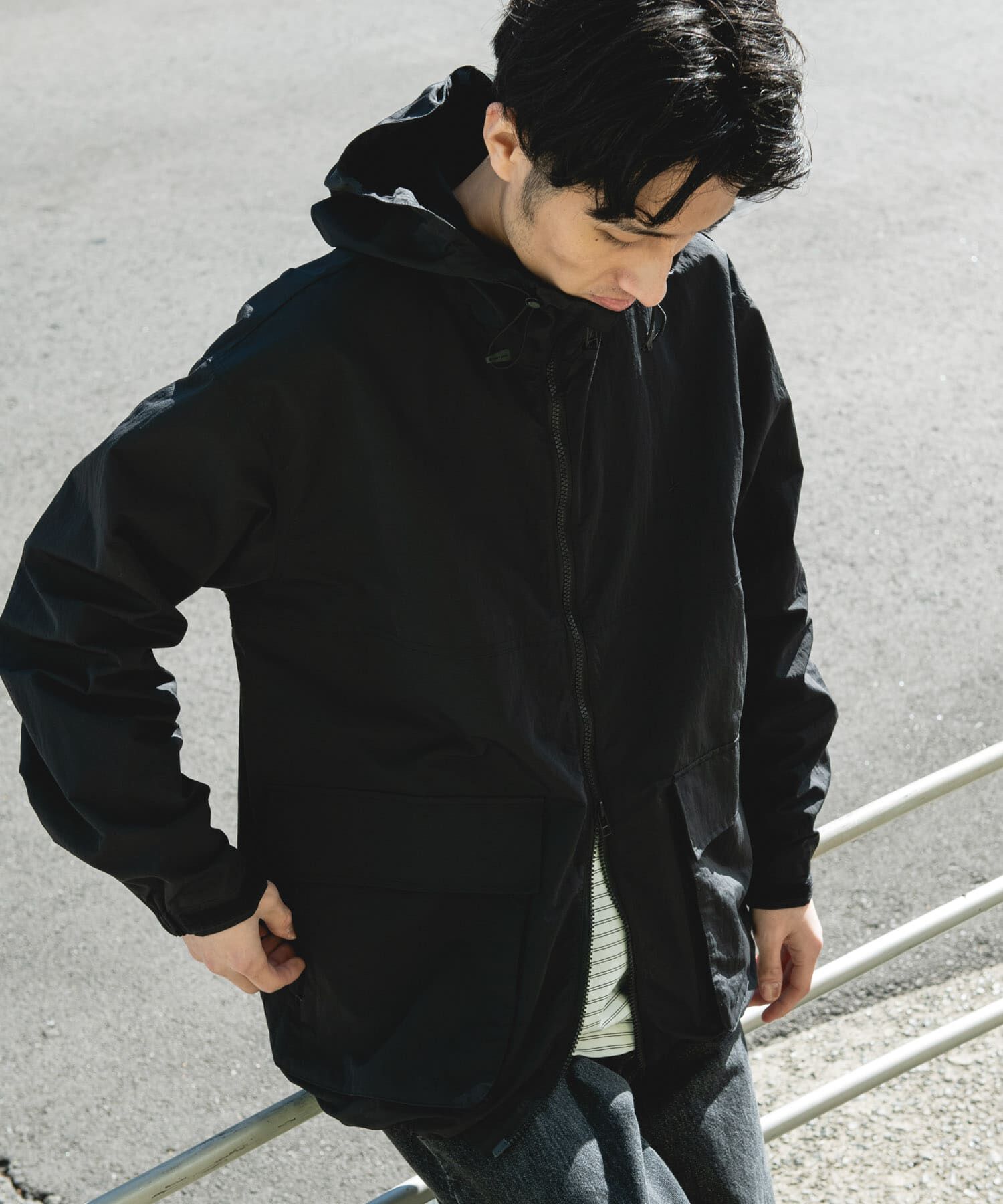 URBAN RESEARCH DOORS「『別注』Snow Peak Apparel&times;DOORS　NYLON WASHER PARKA」|アウトドア|