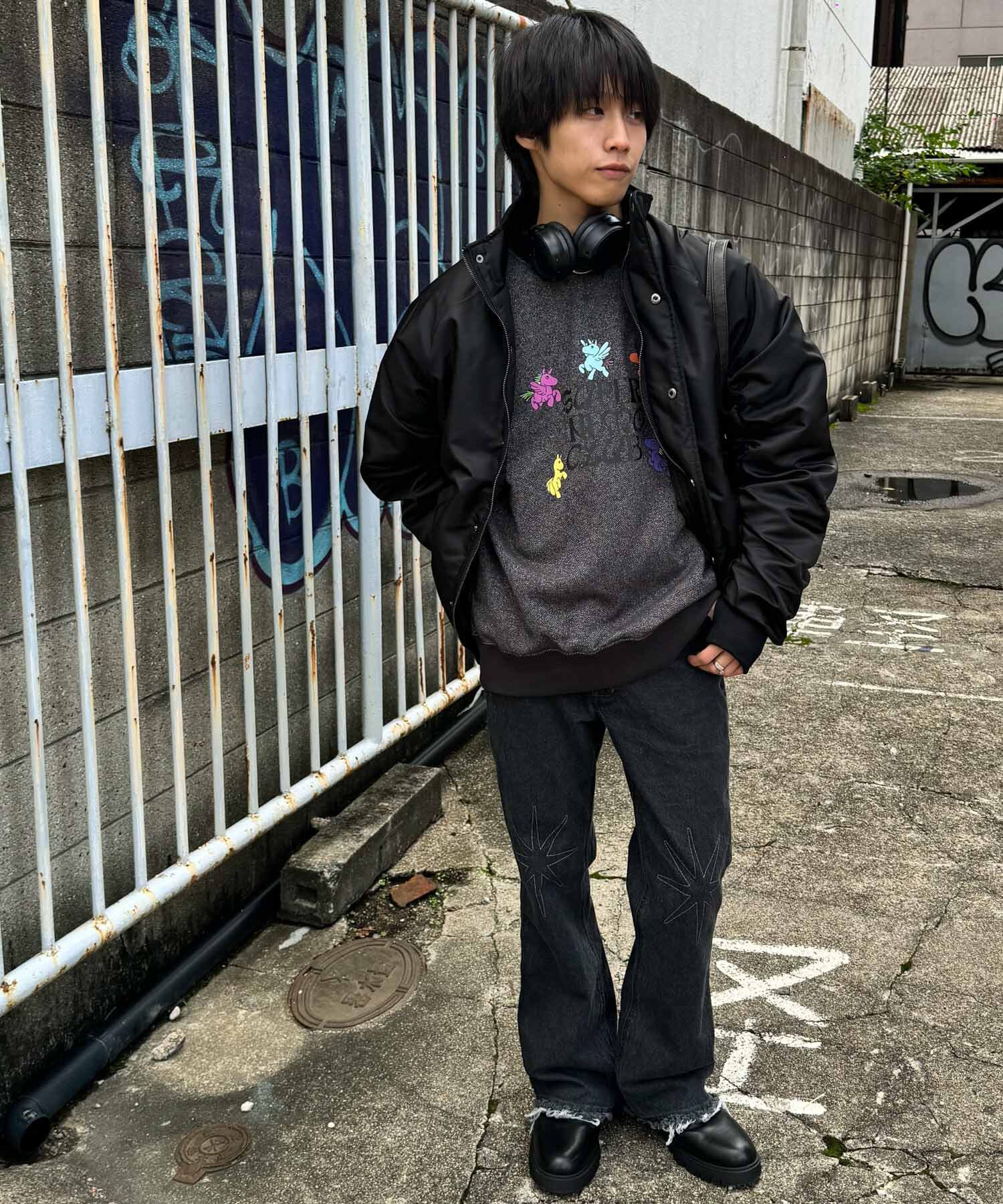 SENSE OF PLACE by URBAN RESEARCH「『別注』SHUHEI KOKI&times;SENSE OF PLACE　ラメスウェット」|スウェット・ジャージ|