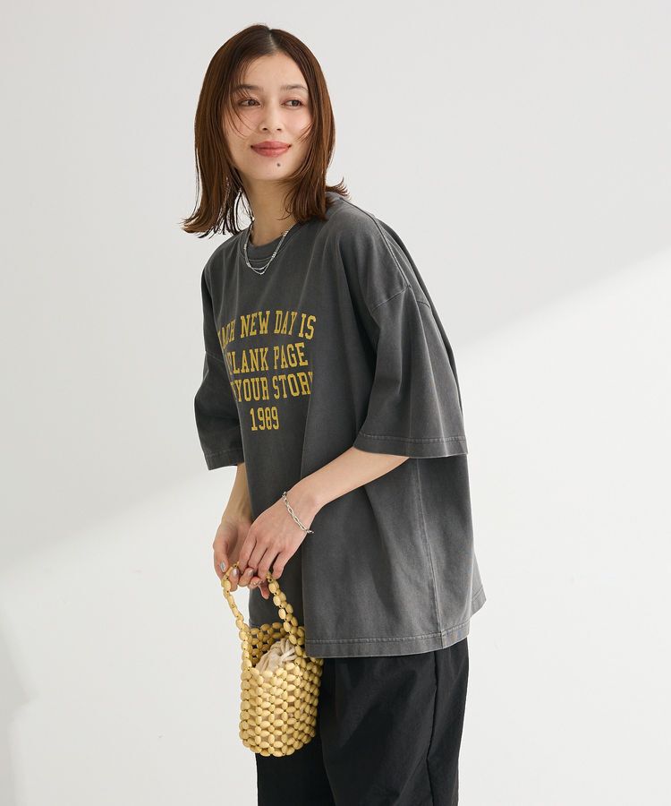 Green Parks「ピグメントロゴTシャツ」|Tシャツ・カットソー|