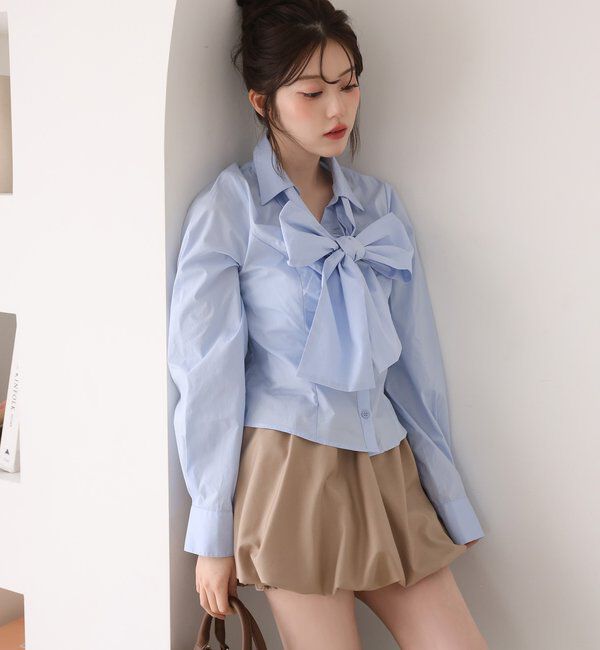  「【SMサイズ展開あり】バルーンミニスカート」|スカート|
